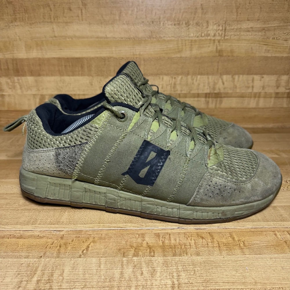 Viktos PTXF Core 1 Training Shoe Mens 13 Olive Green Tactical Sneakers Gym Shoe